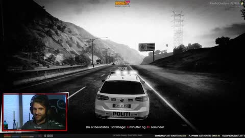 Ka' du flyt dig sagde Politimanden