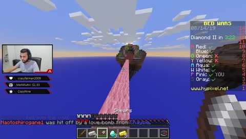 في هذه الحضه ادرك تيكر انه جاب العيد