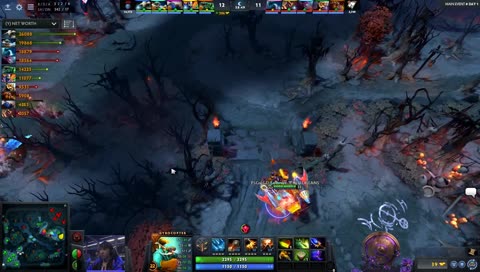 LGD teamfight
