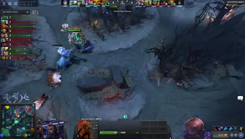 pulling creeps mid for alchemist