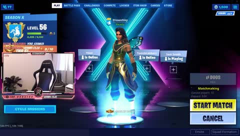 Ik viel niet zegt ze