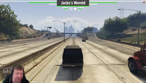 jacko kon niet weer bij met lachen