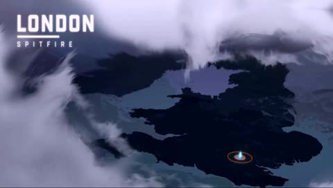 런던 스핏파이어 애니메이션