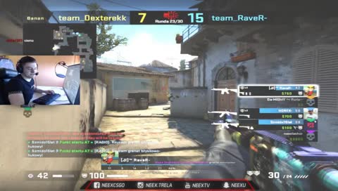 strzał w smoke