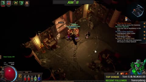 På vei til prelaten