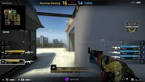 innocent - 1vs3 clutch (T - post-plant situation)