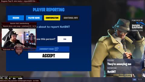 Streamsniping