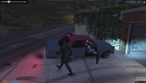 Therese är bra på att köra 