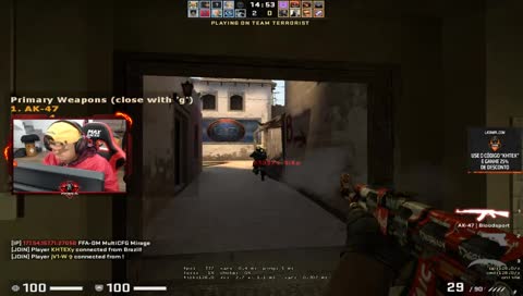 Khtex GG ganhou o camp