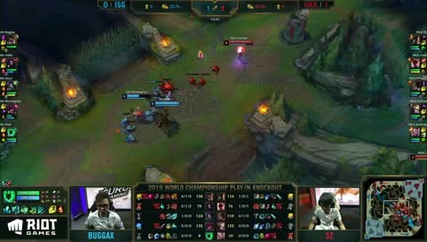 [ISG]vs[HKA] -Game2- Seiya TRIPLE KILL