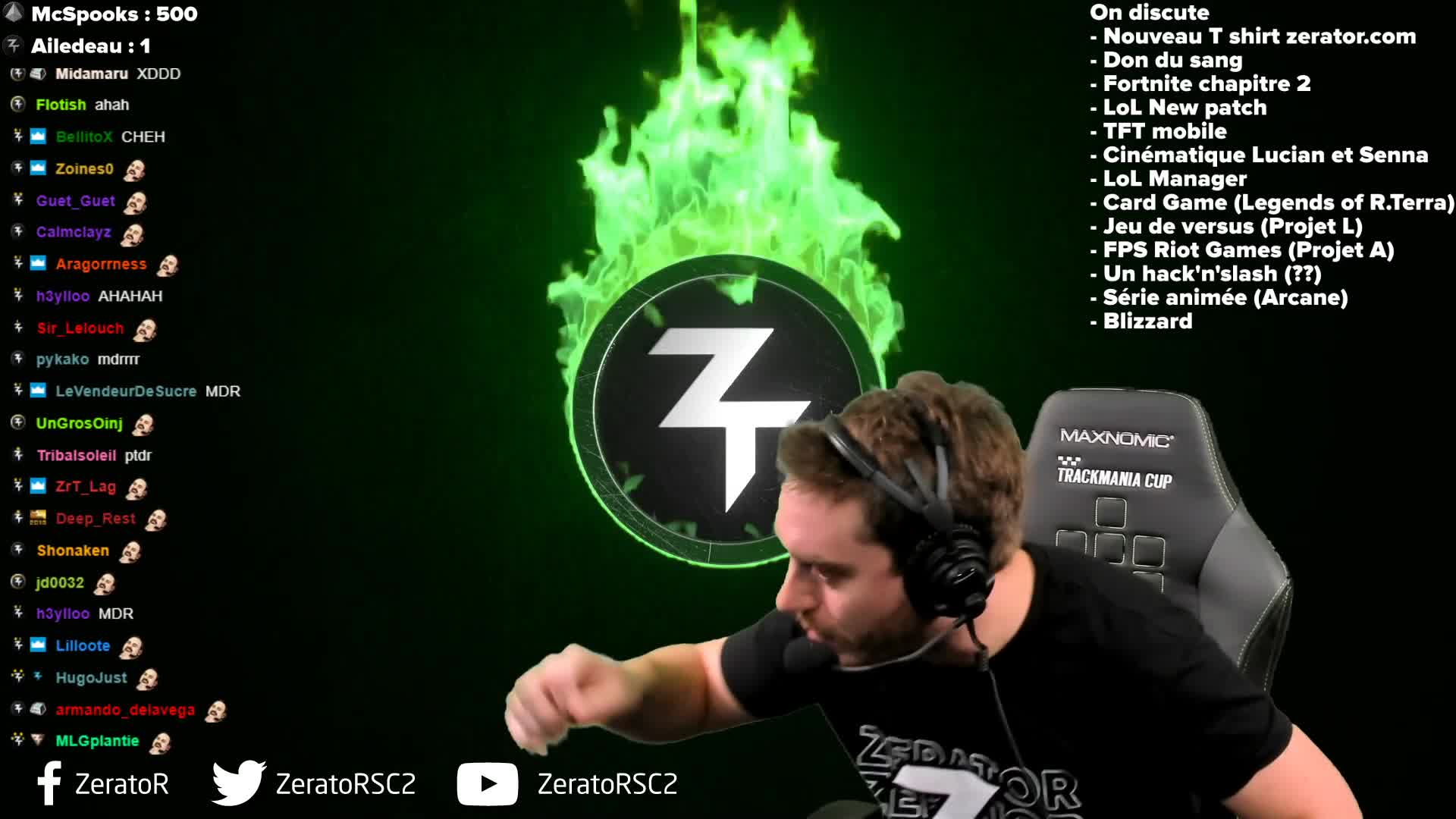 casque micro zerator