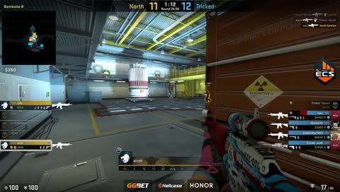 JUGi - 4 SG556 kills on the bombsite B bomb plant defense (initial 2vs4 situation - including 1vs1)