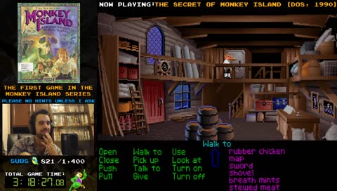 your hint is: "wasted 30 minutes"