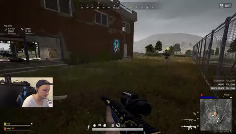 Sit behind me, dont shoot