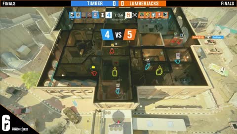 Amazing 2v5 clutch by SirPega and Herness!