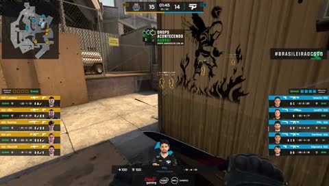 hardzao segura três pela B para forçar o OT | Draft5.gg
