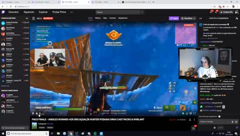 llobe y pepe hablando frances