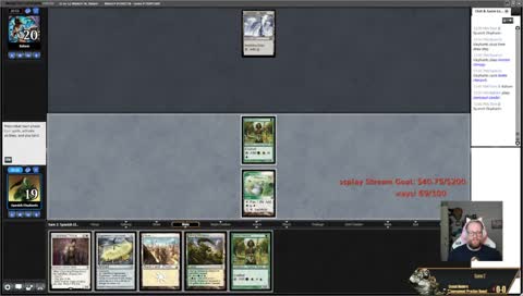 "Use Charming Prince to sort the top deck, take away two lands"