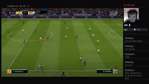 Onder fik den lige analt