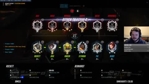 Rein/Orisa Pull+Fire Strike