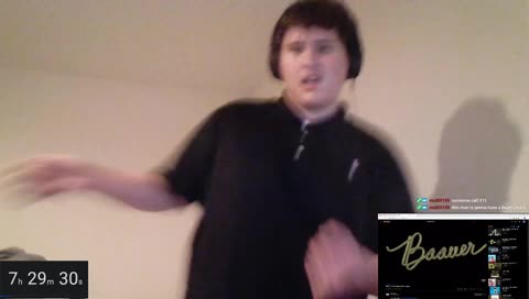 fat kid dancing