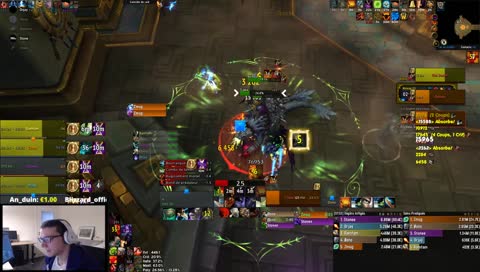 Clicking Healtstone and EngiBelt