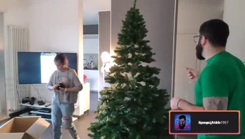 Il lanciatore di addobbi