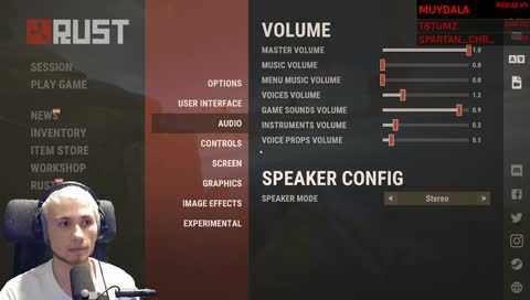Rust settings