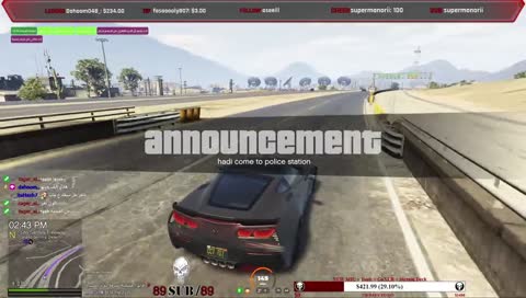 HadiPUNISHER  CORVETTE [RIDE]