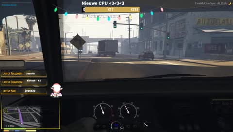 Chuck met zijn zwerver bus