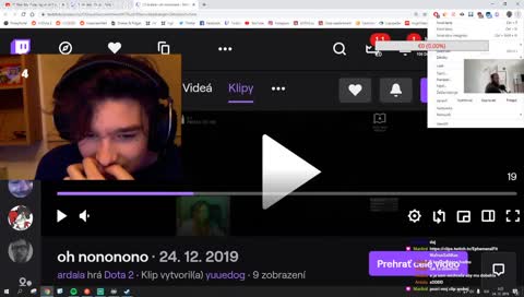 jumpscare z klipu LUL 