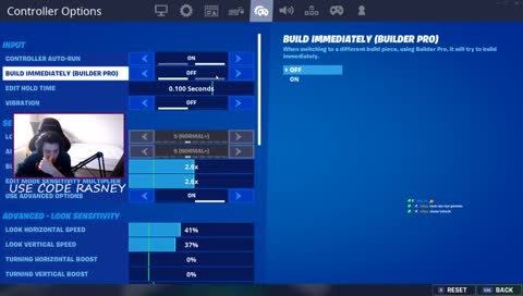 controller ayarları