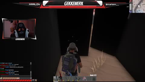 leuk schrik momentje