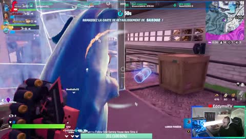 La banane flambée ! #fortnite