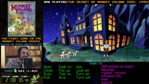 dog breath mints - monkey island