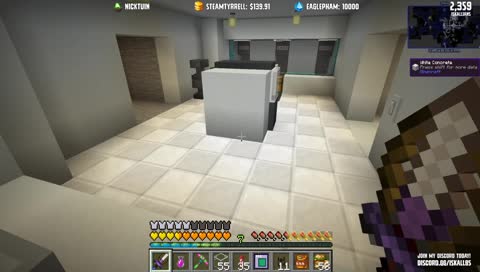 "Minecraft with B***h"