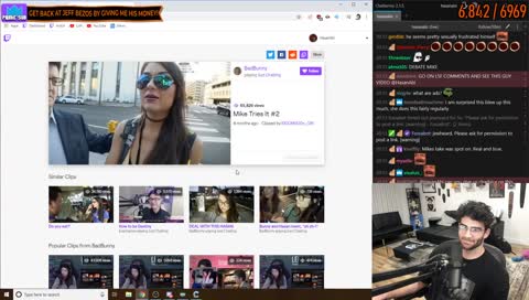 Hasan literally has a seizure reacting to [REDACTED] and Badbunny