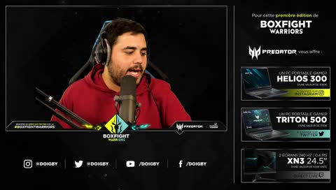 DOIGBY ET PREDATOR OFFRE UN ÉCRAN XN3