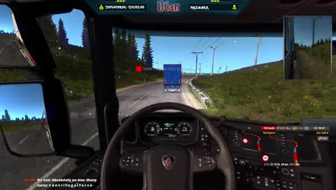 Sharp turns