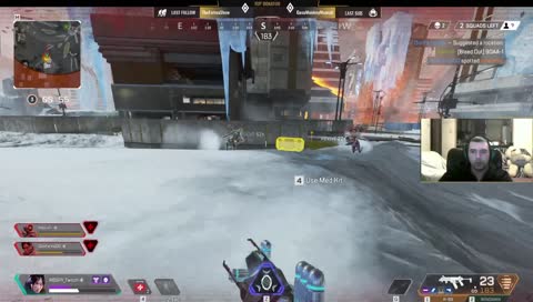 Wingman shot for the win!