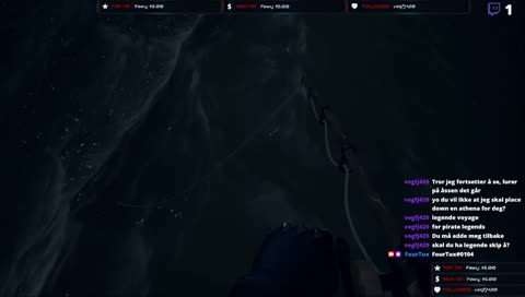 Thomas sier "negro fisk" på stream