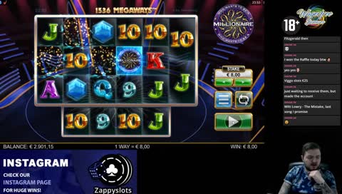 INSANE SCREEN ON MILLIONAIRE