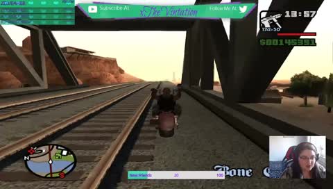 Surprise! Train on the railway.