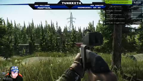 Tunkki rage "tääl on joku maissa"