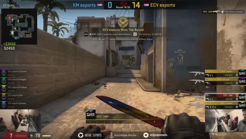 Wanneer NM mij knifed
