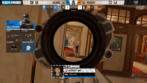 K&H MNEB S2 R6S R1 - NEC vs VOL - Montagne kill a kör végén!