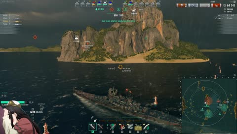 Sailing in a straight line
