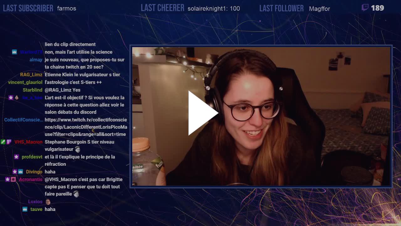 Angle droit streameuse