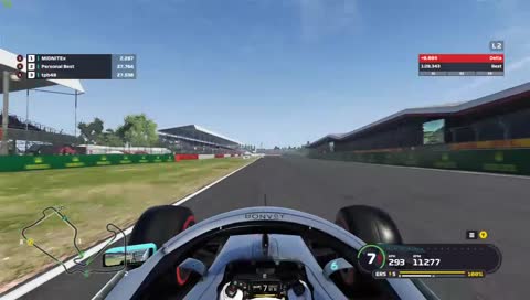 F1 2019 @SILVERSONE MECEDES FAILS IN 1 LAP