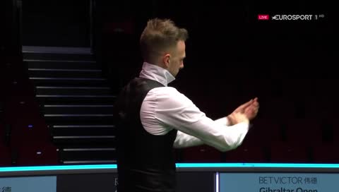 Kyren Wilson's reaction